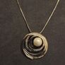 925 Sterling Silver and Pearl Necklace Image 2