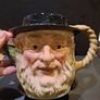 Vintage Beswick England Character Teapot Sairey Gamp No 1116 Image 6