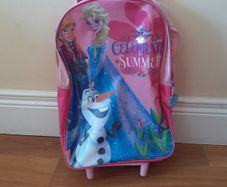 Frozen children's wheelie school bag