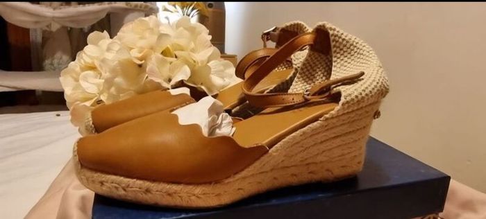 Carl Scarpa Brittany Espadrille in Cognac S39