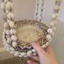 Vintage Boho Seashell Hanging Planter Image 7