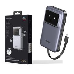 Magnetic 30W PowerBank With Type-C Cable