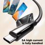 LDNIO LC921c 240W High power PD3.1 Fast charge protocol E-marker chip Fast Charging Charger Data Cable (Phones, Macbooks and more devices) Image 6