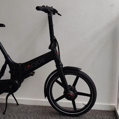 Gocycle GX Folding Electric Bike Matte Black 2019