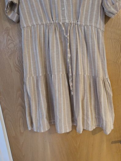 Primark Natural Dress. S. 12.  B.N.W.T.