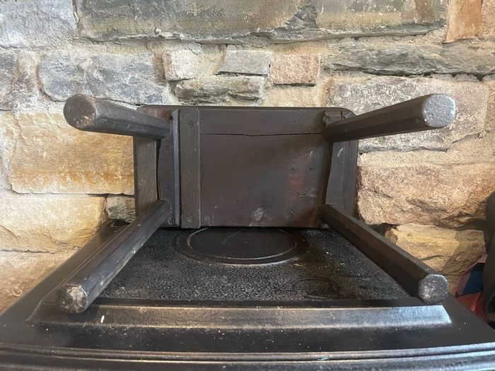 Antique 19th Century Irish Vernacular Milking (Hedge) Stool