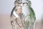 Vintage Cavan Irish Crystal Sheelin Pattern Flower Vase