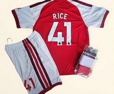 Arsenal 26/27 (rice 41) Kids Kit ,size : 10/11 Yrs