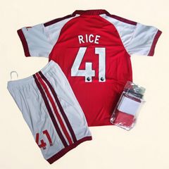 Arsenal 26/27 (rice 41) Kids Kit ,size : 10/11 Yrs