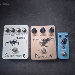 Guitar pedal set