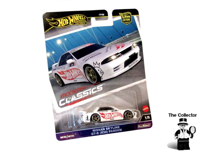 Hot Wheels Premium Car Culture Modern Classics Nissan Skyline GT-R R32 Brand New Sealed