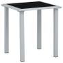 Sun Loungers 2 pcs with Table Aluminium Green Image 4