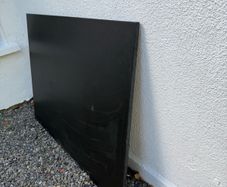 Honed Granite Hearth