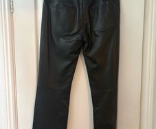 Leather (genuine) Jeans/trousers size M 12