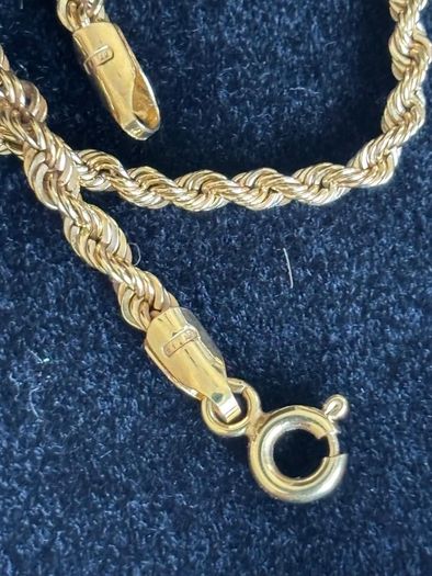 9ct gold chain set