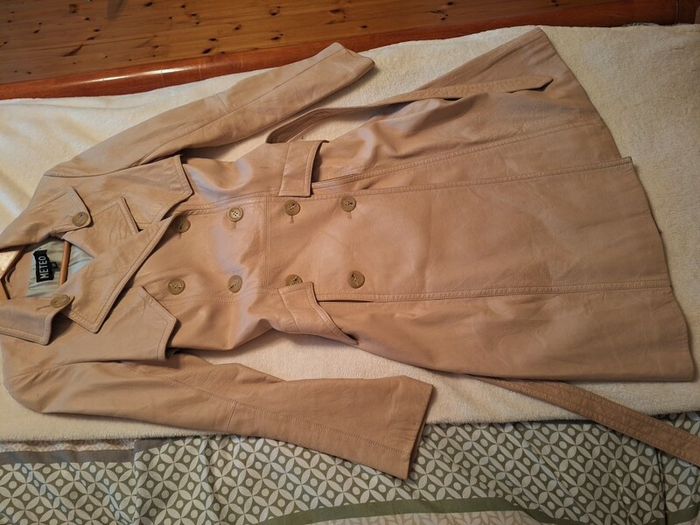 Laides super soft Leather coat
