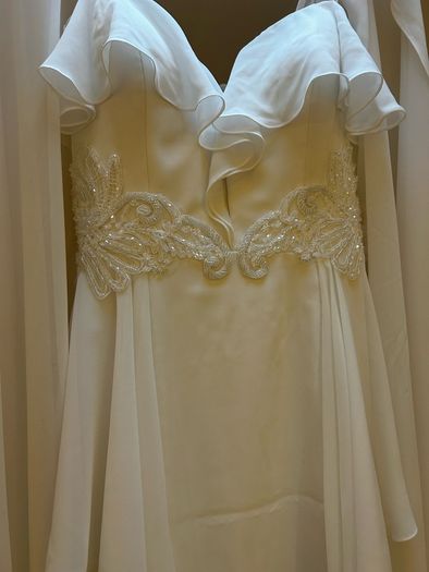 Handmade wedding dress/ Size EU36/S