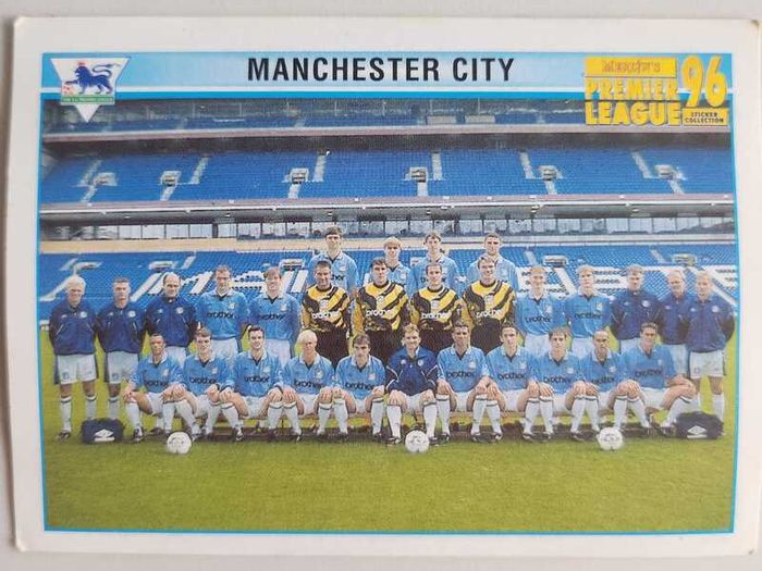 '96 Premier League - Merlin stickers