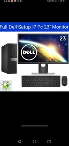 Dell opti plex 7050 sff /Intel core i7 - 6700 vpro processor quad core 16gb of ram 512gb m. 2 ssd with Dell 23" p2317h
