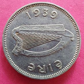 Ireland 1939 3 pence coin in Extremely Fine Condition