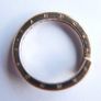 Authentic PANDORA 14k Rose gold plated Sparkling Overlapping Ring size I Image 4