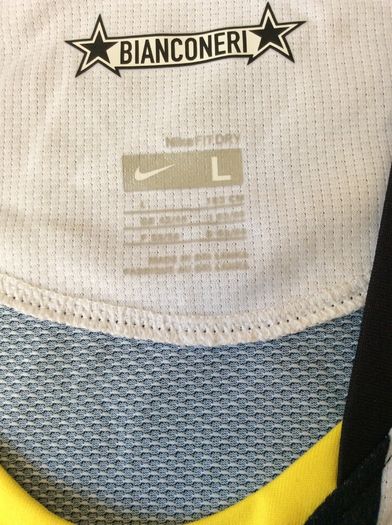 Juventus Jersey. Season 2008/2009. Official Nike Home Jersey From 2008. Authentic Original From 2008. Not A Modern Day Remake.