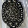 Pristine Vintage Ornate Silver Belt Buckle Image 9