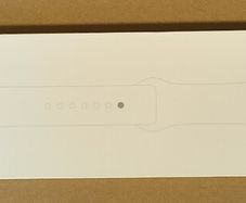 Genuine Apple Watch White Sport Band 44mm Brand New