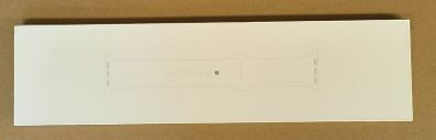 Genuine Apple Watch White Sport Band 44mm Brand New