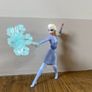Rare Disney Frozen Maxi Figurines Elsa & Anna Image 2