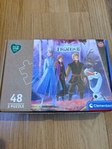 Clementoni 3 48 piece Frozen jigsaw puzzles
