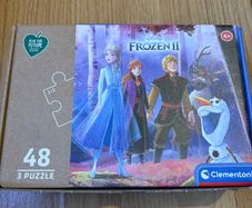 Clementoni 3 48 piece Frozen jigsaw puzzles