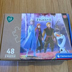 Clementoni 3 48 piece Frozen jigsaw puzzles