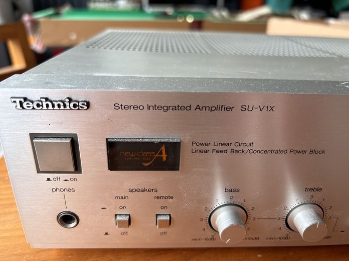 Old school technics amp