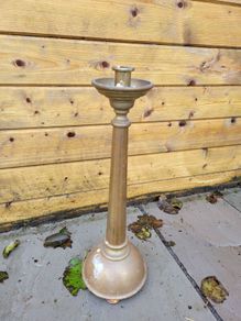 furniture. Solid  Brass candle holder
