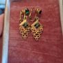 Vintage Golden Tone Earrings Image 3