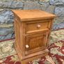 Solid pine lamp table or bedside locker. Image 2