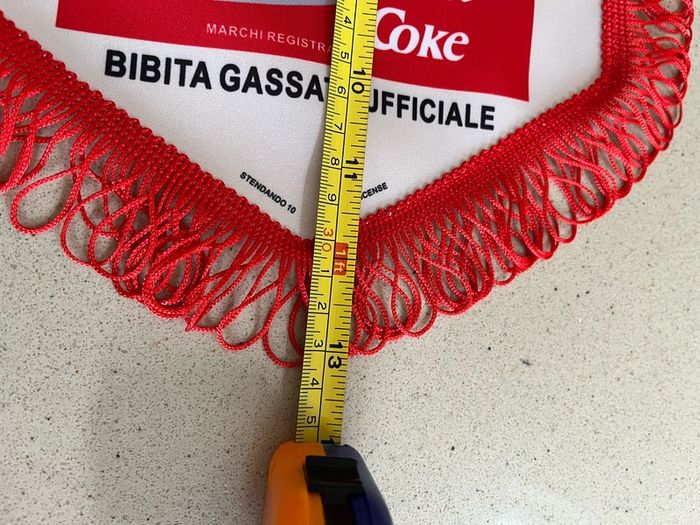 Coca Cola Italy 90 World Cup Pennant