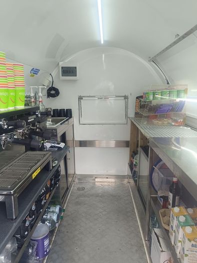 Coffee trailer ready to go business