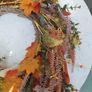 Autumnal Door Wreath Image 3