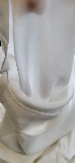 Emporio Armani White One Shoulder Jumpsuit with Pockets Sz 10 US - (Fit 12-14UK) - Rrp 220 (New)
