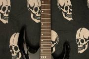 Electric Guitar Floyd rose Harley Benton R-456FR BK Progressive Series body