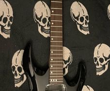 Electric Guitar Floyd rose Harley Benton R-456FR BK Progressive Series body