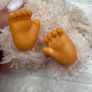Vintage Russ Berrie Baby Gonga approx. 5 Gorilla  Damaged Leg Used Please see photos Image 5