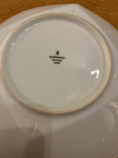 Schonwald Germany 6209 Porcelain Dinner Plates-28cm (5 pieces)