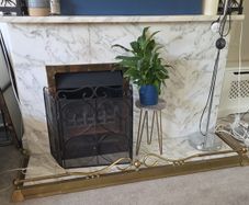 REDUCED Fireplace and surrounding stone