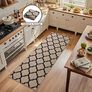 Boho Runner Rugs for Hallway Non Slip 60x180cm, Woven Runner Rugs for Kitchen, Braided Absorbent Long Floor Carpet, Washable Floor Mat for Entryway, Entrance, Bedroom, Hall Image 3