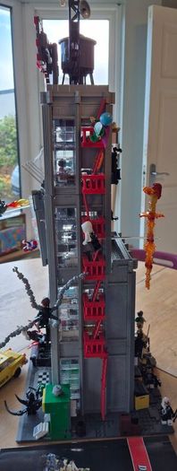 Lego 76178 Daily Bugle, box, all figures,