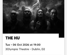 The hu standing tickets