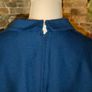 Classic Vintage 60s 70s navy dress Image 6